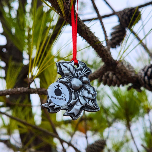 Pewter Ornament-Holly