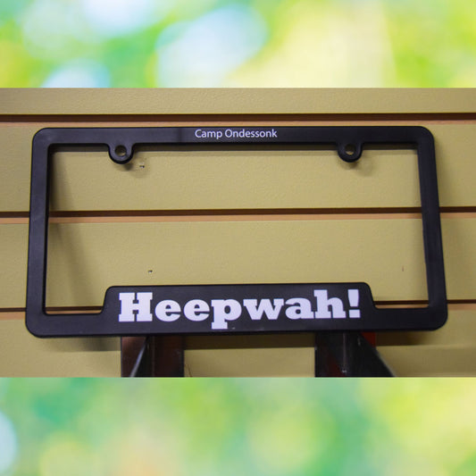 Heepwah License Plate Cover
