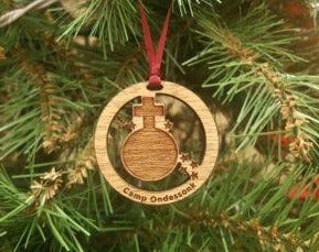 Wooden Christmas Ornament